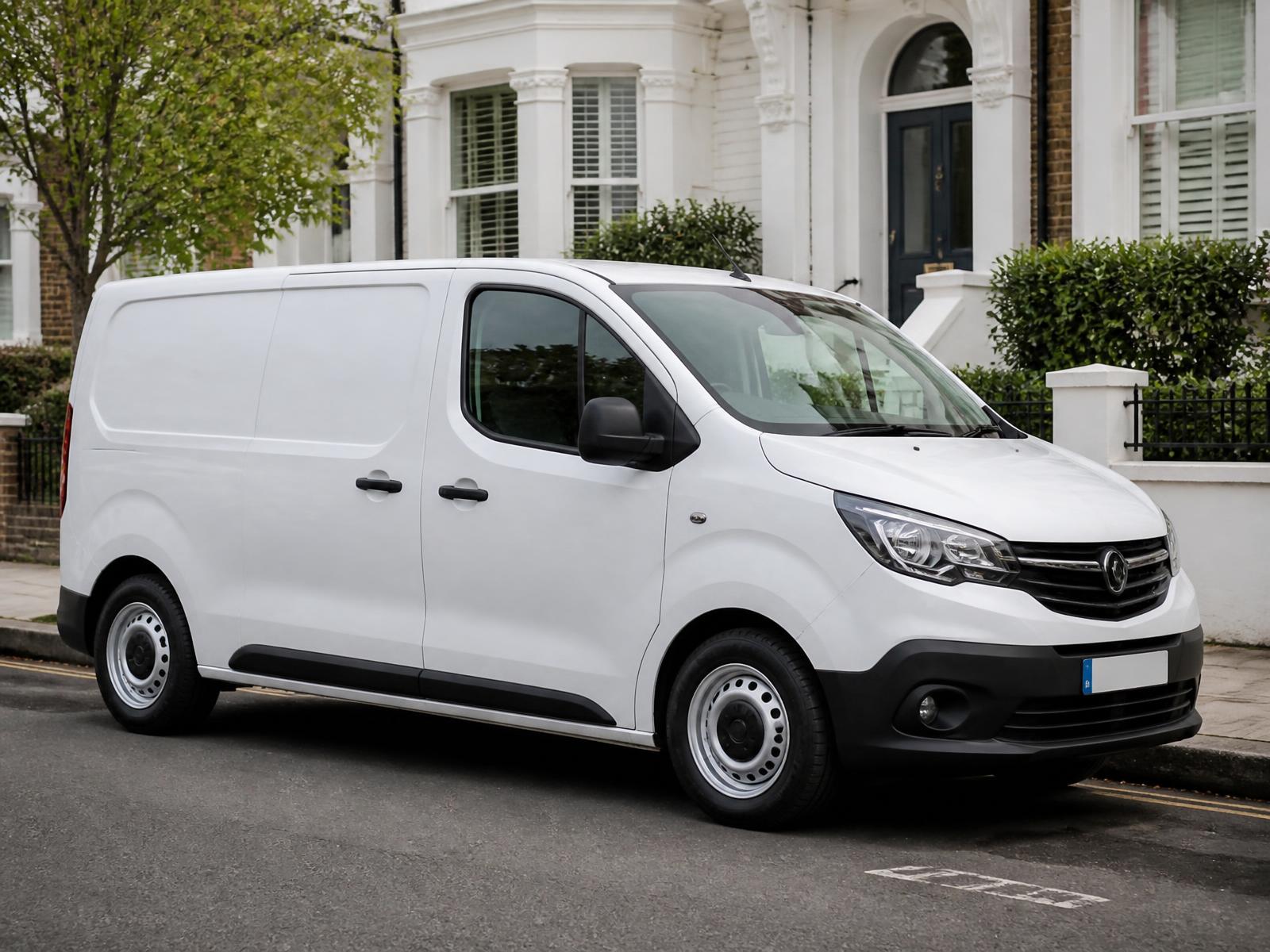 Handy Man Tony's white work van parked on a Brighton street