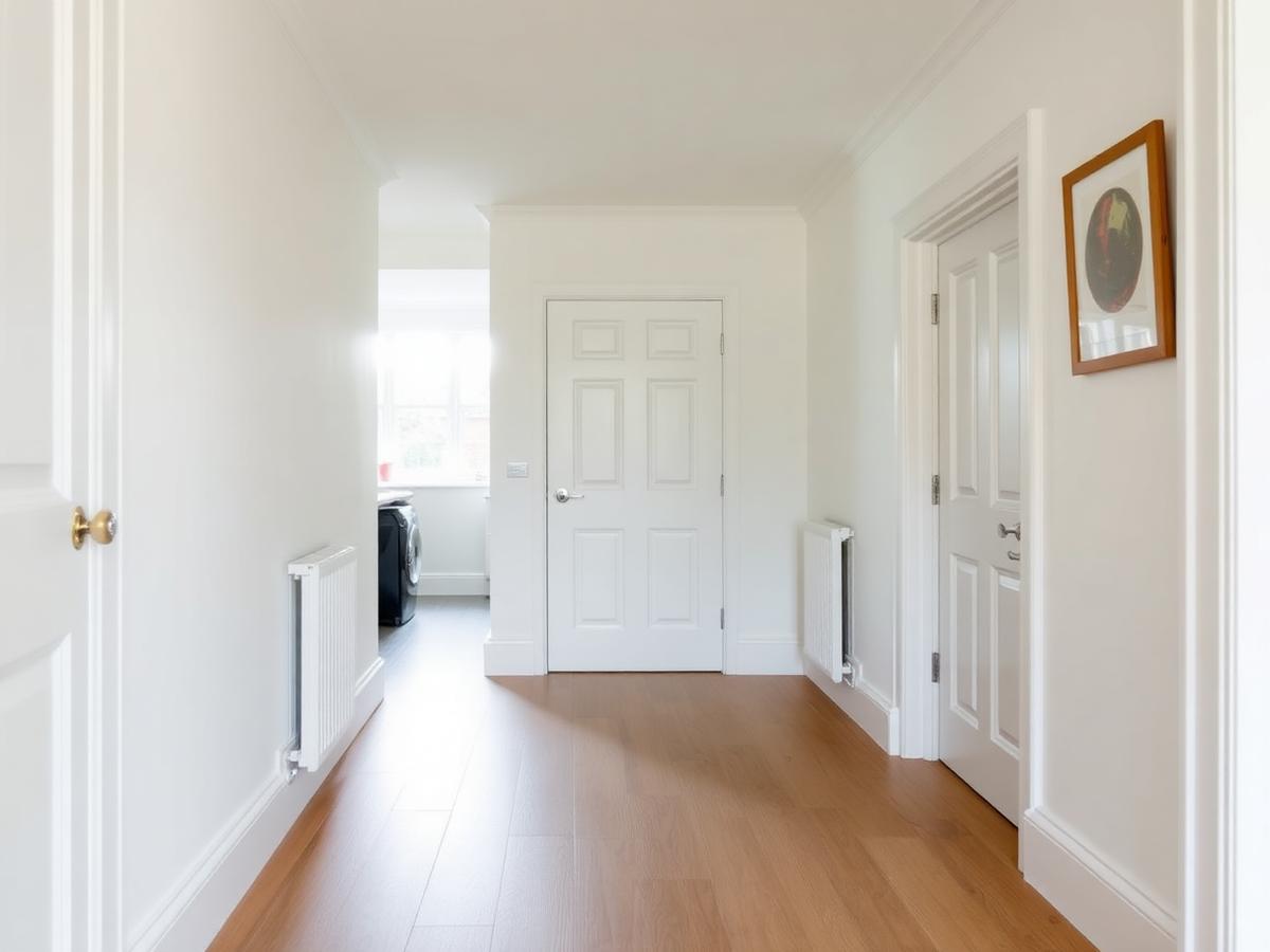 Hallway repaint & new flooring